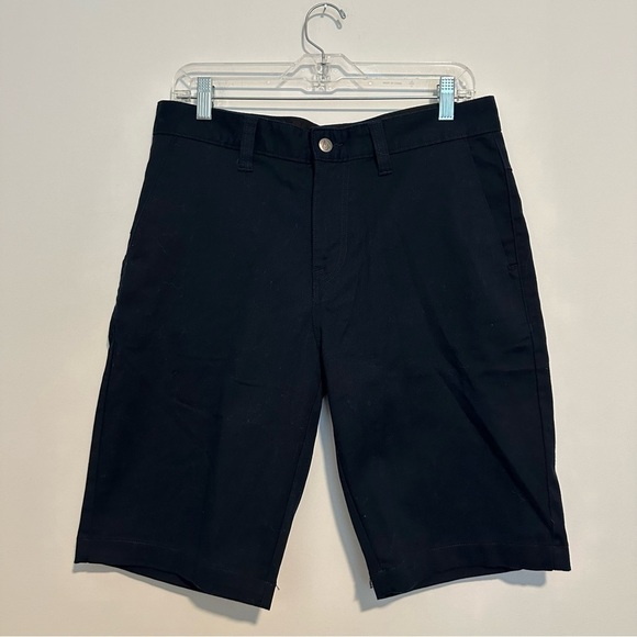 NEW VOLCOM FRICKIN MODERN STRETCH CHINO SHORTS IN DARK NAVY - Picture 6 of 11
